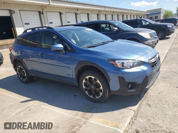 2021 Subaru Crosstrek Premium with VIN JF2GTAPC7MH668835, listed as a Copart auction lot 58157875 with 39,645 mi miles and Salvage title. Bid and sale history available at DreamBid. Image 4.