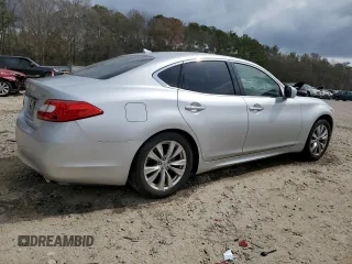 2012 Infiniti M37 with VIN JN1BY1AP6CM334908, listed as a Copart auction lot 48795855 with 149,648 mi miles and Salvage Title. Bid and sale history available at carsss.com. Image 3.