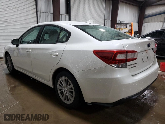 2017 Subaru Impreza Premium z VIN 4S3GKAD66H3604045, wystawiony jako Copart lot #59871325 z przebiegiem 52 071 mil mil oraz Szkoda całkowita • Salvage title. Historia ofert i sprzedaży dostępna na DreamBid. Obrazek 2.