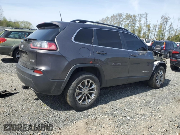 2022 Jeep Cherokee Latitude Lux with VIN 1C4PJMMN4ND503829, listed as a Copart auction lot 52988705 with 55,385 mi miles and Salvage title. Bid and sale history available at DreamBid. Image 3.