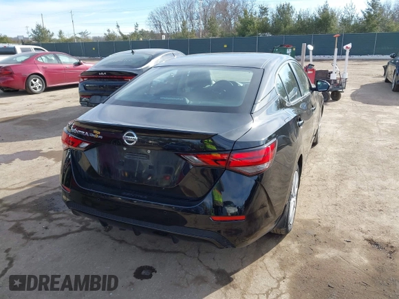 2021 Nissan Sentra S with VIN 3N1AB8BV7MY325622, listed as a IAAI auction lot 41429430 with 50,521 mi miles and . Bid and sale history available at DreamBid. Image 4.