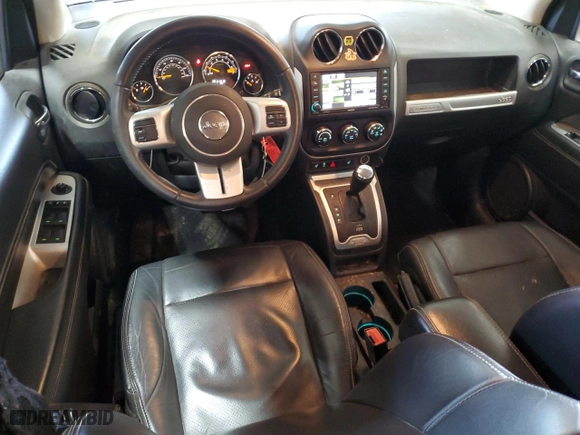 2017 Jeep Compass High Altitude with VIN 1C4NJDEB9HD126544, listed as a Copart auction lot 48969655 with 106,415 mi miles and Salvage Title. Bid and sale history available at carsss.com. Image 8.