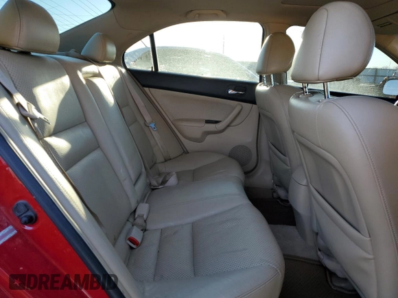 2008 Acura TSX Nav with VIN JH4CL96938C011257, listed as a Copart auction lot 41705595 with 190,368 mi miles and Salvage Title. Bid and sale history available at carsss.com. Image 10.