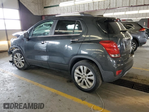 2018 Chevrolet Trax Premier with VIN 3GNCJRSB1JL242952, listed as a Copart auction lot 45336255 with 50,617 mi miles and Salvage Title. Bid and sale history available at carsss.com. Image 2.