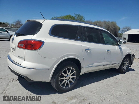 2013 Buick Enclave Leather with VIN 5GAKRCKD6DJ252000, listed as a Copart auction lot 49391615 with 131,158 mi miles and Salvage Title. Bid and sale history available at carsss.com. Image 3.