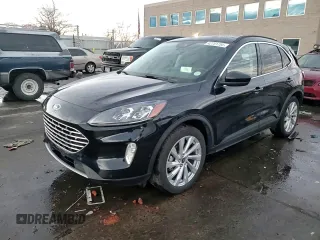 2021 Ford Escape Titanium Hybrid with VIN 1FMCU9DZ3MUA77020, listed as a Copart auction lot 42781755 with 45,201 mi miles and Salvage title. Bid and sale history available at DreamBid. Image 14.