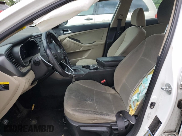 2016 Kia Optima Hybrid with VIN KNAGM4AD9G5092926, listed as a Copart auction lot 58572524 with 66,595 mi miles and Salvage Title. Bid and sale history available at carsss.com. Image 7.
