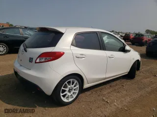 2011 Mazda Mazda2 Sport with VIN JM1DE1HY5B0130801, listed as a Copart auction lot 70576514 with 137,075 mi miles and Salvage Title. Bid and sale history available at carsss.com. Image 3.