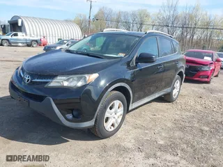 2013 Toyota RAV4 LE with VIN 2T3ZFREV4DW013382, listed as a IAAI auction lot 42090223 with 216,329 mi miles. Bid and sale history available at carsss.com. Image 2.