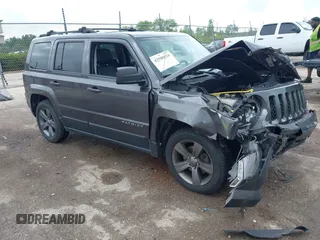 2015 Jeep Patriot High Altitude with VIN 1C4NJPFA6FD377087, listed as a IAAI auction lot 42580519 with 83,642 mi miles and . Bid and sale history available at DreamBid. Image 1.