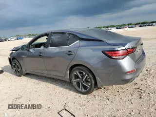 2024 Nissan Sentra SV z VIN 3N1AB8CV0RY323832, wystawiony jako Copart lot #55803155 z przebiegiem 7 346 mil mil oraz Szkoda całkowita • Salvage title. Historia ofert i sprzedaży dostępna na DreamBid. Obrazek 2.
