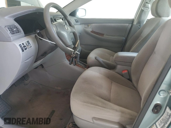 2006 Toyota Corolla CE with VIN 1NXBR30E16Z721033, listed as a Copart auction lot 58329205 with 230,494 mi miles and Clean title. Bid and sale history available at DreamBid. Image 7.