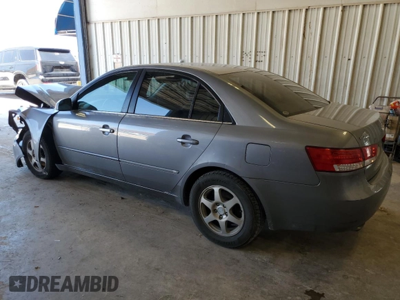 2006 Hyundai Sonata GLS with VIN 5NPEU46FX6H071912, listed as a Copart auction lot 52055095 with 154,280 mi miles and Salvage Title. Bid and sale history available at DreamBid. Image 2.