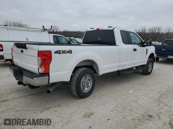 2021 Ford Super Duty F-250 SRW XL with VIN 1FT7X2B66MED49955, listed as a Copart auction lot 43627115 with 25,367 mi miles and Salvage Title. Bid and sale history available at carsss.com. Image 3.