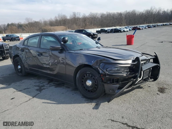 2022 Dodge Charger Police with VIN 2C3CDXKG0NH249040, listed as a Copart auction lot 47379195 with 60,034 mi miles and Clean Title. Bid and sale history available at carsss.com. Image 4.