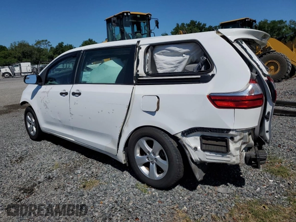 2015 Toyota Sienna L with VIN 5TDZK3DC1FS634544, listed as a Copart auction lot 49007674 with Not provided miles and Salvage title. Bid and sale history available at DreamBid. Image 2.
