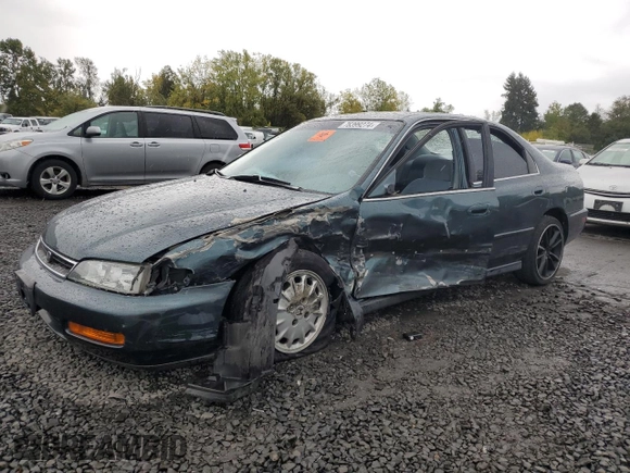 1997 Honda Accord EX with VIN 1HGCD5656VA204693, listed as a Copart auction lot 76399274 with 375,061 mi miles and Salvage Title. Bid and sale history available at DreamBid. Image 1.