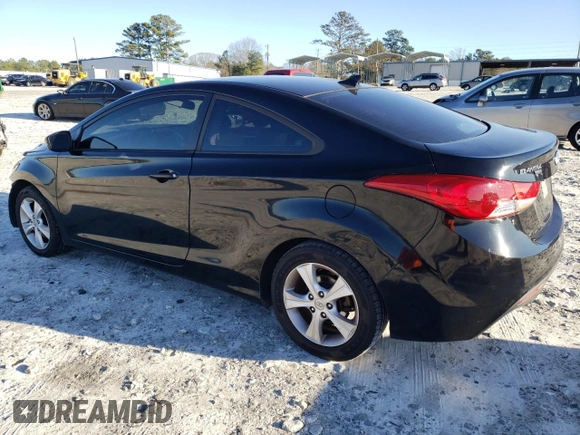 2013 Hyundai Elantra Coupe GS with VIN KMHDH6AE5DU015000, listed as a Copart auction lot 86736964 with 171,320 mi miles and Salvage Title. Bid and sale history available at carsss.com. Image 2.