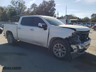 2019 Chevrolet Silverado 1500 LTZ with VIN 3GCPWEED8KG154203, listed as a Copart auction lot 83456524 with 60,336 mi miles and Salvage Title. Bid and sale history available at carsss.com. Image 4.