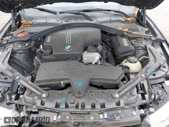 2015 BMW 4 Series 428i with VIN WBA3V7C54FP772531, listed as a IAAI auction lot 41487899 with 90,893 mi miles. Bid and sale history available at carsss.com. Image 10.
