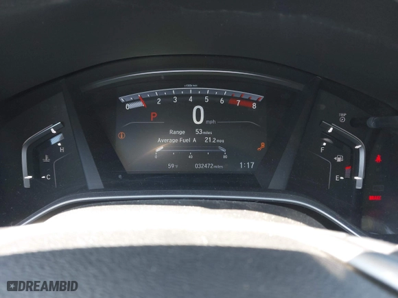 2018 Honda CR-V EX-L with VIN 7FARW2H80JE081682, listed as a IAAI auction lot 42061302 with 32,472 mi miles. Bid and sale history available at carsss.com. Image 7.