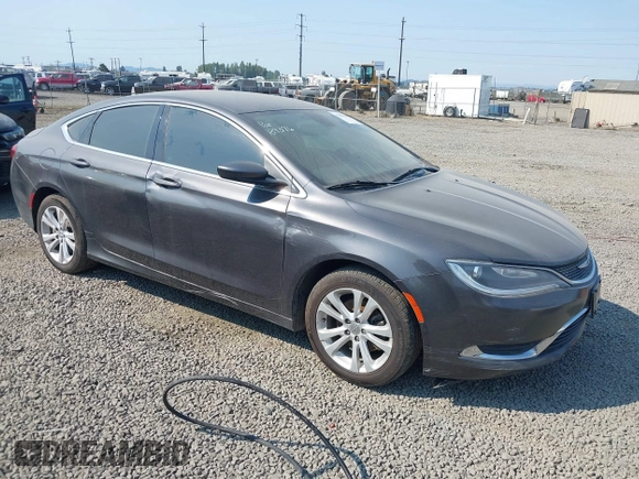 2015 Chrysler 200 Limited with VIN 1C3CCCAB8FN672474, listed as a IAAI auction lot 39805880 with 159,072 mi miles and . Bid and sale history available at carsss.com. Image 1.