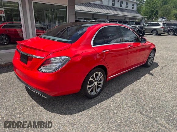 2016 Mercedes-Benz C 300 Luxury with VIN 55SWF4KB9GU114622, listed as a Copart auction lot 65274885 with 182,028 mi miles and Clean title. Bid and sale history available at DreamBid. Image 4.