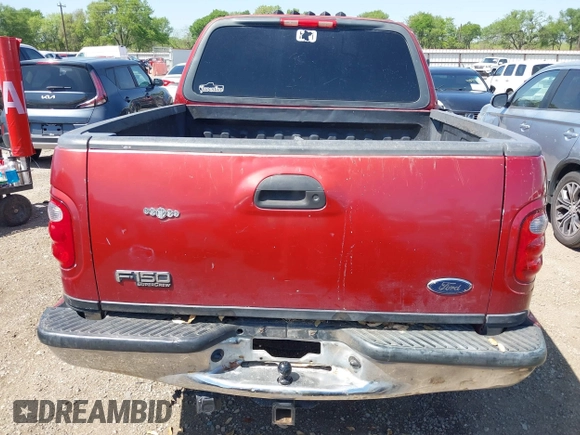 2002 Ford F-150 XLT with VIN 1FTRW07682KC33857, listed as a IAAI auction lot 41870137 with 185,480 mi miles. Bid and sale history available at carsss.com. Image 17.