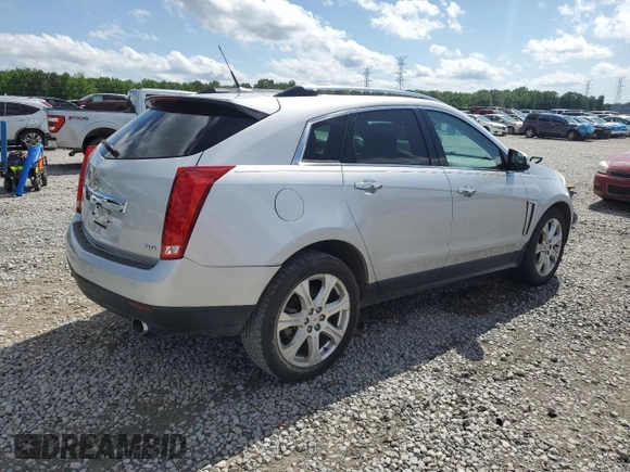 2013 Cadillac SRX Performance Collection with VIN 3GYFNHE37DS645878, listed as a Copart auction lot 55489525 with Not provided miles and Salvage title. Bid and sale history available at DreamBid. Image 3.