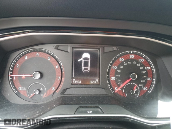 2020 Volkswagen Jetta S with VIN 3VWN57BUXLM008802, listed as a Copart auction lot 58324615 with 83,964 mi miles and Salvage title. Bid and sale history available at DreamBid. Image 9.