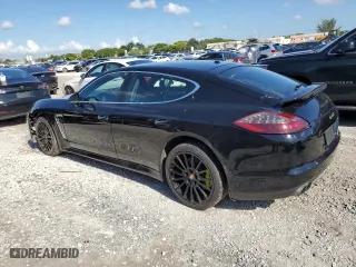 2011 Porsche Panamera Turbo with VIN WP0AC2A76BL090730, listed as a Copart auction lot 71494254 with 117,743 mi miles and Salvage Title. Bid and sale history available at carsss.com. Image 2.