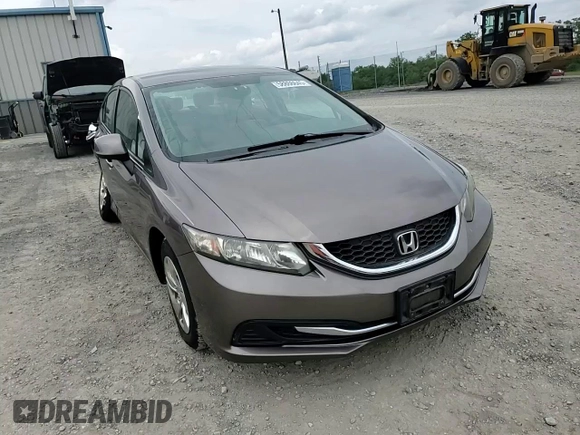 2013 Honda Civic LX z VIN 19XFB2F54DE292297, wystawiony jako Copart lot #58866645 z przebiegiem 118 321 mil mil oraz Szkoda całkowita • Salvage title. Historia ofert i sprzedaży dostępna na DreamBid. Obrazek 13.