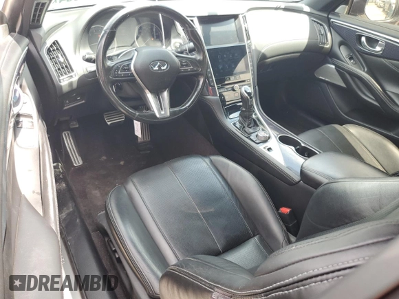 2018 Infiniti Q60 RED SPORT 400 with VIN JN1FV7EL5JM631024, listed as a Copart auction lot 70519064 with 71,076 mi miles and Salvage Title. Bid and sale history available at carsss.com. Image 8.