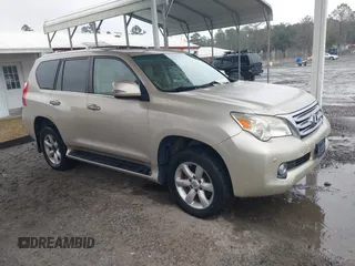 2010 Lexus GX 460 with VIN JTJBM7FX5A5009630, listed as a IAAI auction lot 41605344 with Not Provided miles and . Bid and sale history available at DreamBid. Image 1.