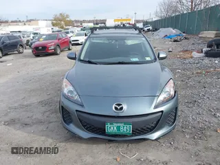 2012 Mazda Mazda3 i Touring with VIN JM1BL1L81C1651952, listed as a IAAI auction lot 40863599 with 242,296 mi miles. Bid and sale history available at carsss.com. Image 12.