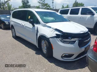 2024 Chrysler Pacifica Touring with VIN 2C4RC1FG3RR144993, listed as a IAAI auction lot 42346220 with Not provided miles and . Bid and sale history available at DreamBid. Image 1.