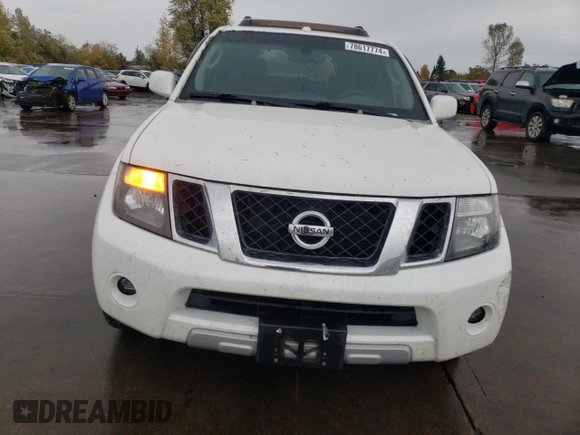 2008 Nissan Pathfinder LE with VIN 5N1BR18B98C611824, listed as a Copart auction lot 78617774 with 197,116 mi miles and Salvage Title. Bid and sale history available at carsss.com. Image 5.