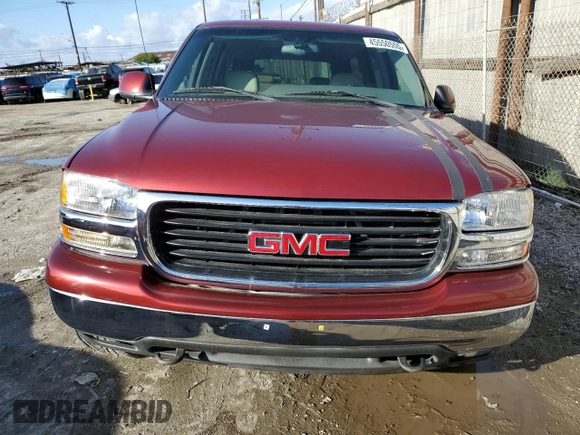2002 GMC Yukon XL SLT with VIN 1GKEC16T92J256353, listed as a Copart auction lot 45550555 with 210,554 mi miles and Salvage Title. Bid and sale history available at carsss.com. Image 5.