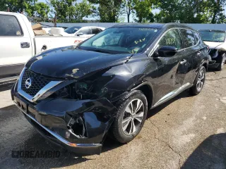 2020 Nissan Murano SV z VIN 5N1AZ2BJXLN122461, wystawiony jako Copart lot #56222054 z przebiegiem 108 759 mil mil oraz Szkody całkowita. Historia ofert i sprzedaży dostępna na DreamBid. Obrazek 1.