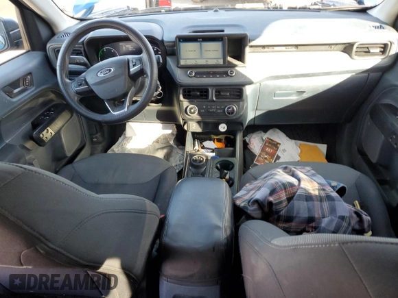 2022 Ford Maverick XL with VIN 3FTTW8E33NRA39685, listed as a Copart auction lot 43644175 with 60,070 mi miles and Salvage Title. Bid and sale history available at DreamBid. Image 8.