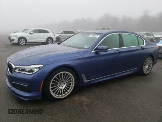 2018 BMW 7 Series ALPINA B7 xDrive with VIN WBA7F2C52JG856406, listed as a Copart auction lot 77086103 with 48,332 mi miles. Bid and sale history available at carsss.com. Image 1.