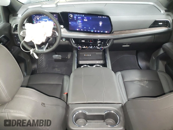 2025 Chevrolet Tahoe Z71 with VIN 1GNS6PRD8SR137179, listed as a Copart auction lot 43597705 with 1,020 mi miles and Salvage title. Bid and sale history available at DreamBid. Image 8.