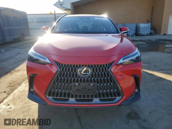 2023 Lexus NX with VIN JTJAKCEZ6P2013970, listed as a Copart auction lot 79829424 with 23,595 mi miles and Salvage Title. Bid and sale history available at carsss.com. Image 5.