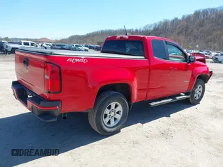 2019 Chevrolet Colorado 4WD Work Truck with VIN 1GCHTBEA5K1255781, listed as a IAAI auction lot 41983838 with 62,972 mi miles. Bid and sale history available at carsss.com. Image 4.