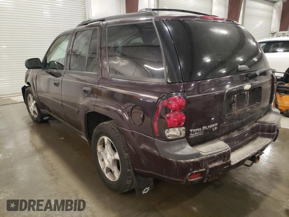 2008 Chevrolet TrailBlazer LT w/3LT with VIN 1GNDT13S482146680, listed as a Copart auction lot 48977015 with 111,805 mi miles and Salvage Title. Bid and sale history available at carsss.com. Image 2.