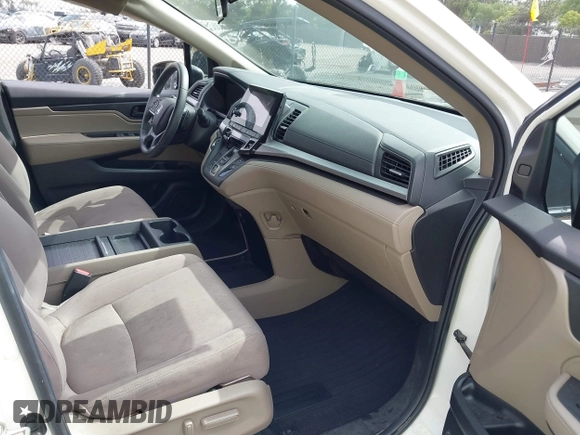 2019 Honda Odyssey EX with VIN 5FNRL6H59KB075219, listed as a IAAI auction lot 42435591 with 51,663 mi miles and . Bid and sale history available at DreamBid. Image 5.