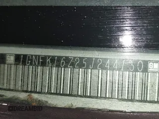 2005 Chevrolet Suburban LT с VIN 1GNFK16Z25J244130, выставлен на аукционе IAAI как лот 41707738 с пробегом 202 735 миль миль и . История ставок и продаж доступна на DreamBid. Изображение 9.