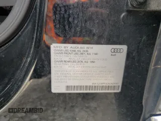 2014 Audi Q5 Premium Plus with VIN WA1LFAFP3EA092593, listed as a Copart auction lot 61636415 with 105,761 mi miles and Clean title. Bid and sale history available at DreamBid. Image 13.
