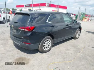 2023 Chevrolet Equinox LT with VIN 3GNAXUEG5PL244891, listed as a IAAI auction lot 42008892 with 112,745 mi miles and . Bid and sale history available at DreamBid. Image 4.