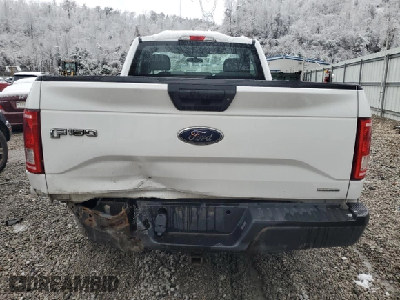 2016 Ford F-150 XL with VIN 1FTMF1E89GFA77025, listed as a Copart auction lot 82636624 with 146,152 mi miles and Salvage title. Bid and sale history available at DreamBid. Image 10.